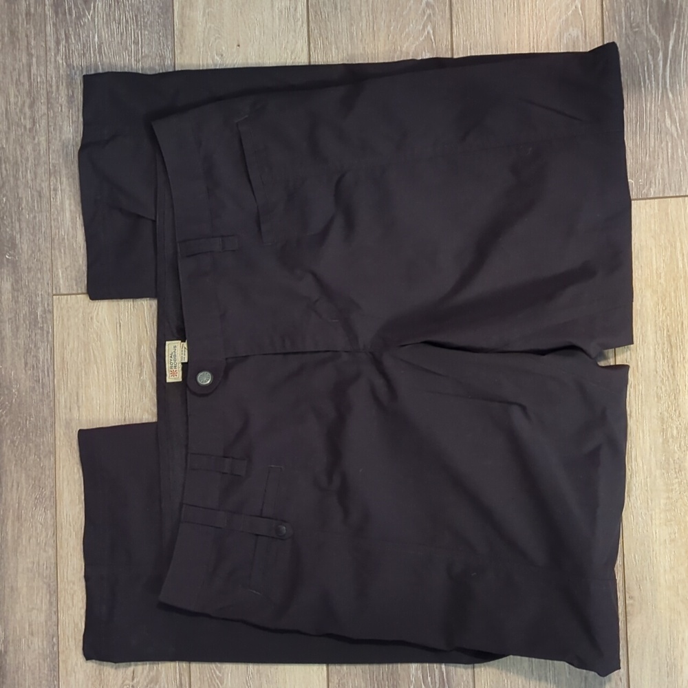 Royal Robbins Black Sz 16 Nylon/Spandex Travel Pants